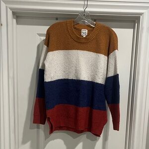 Hippie Rose Multicolor Striped Sweater